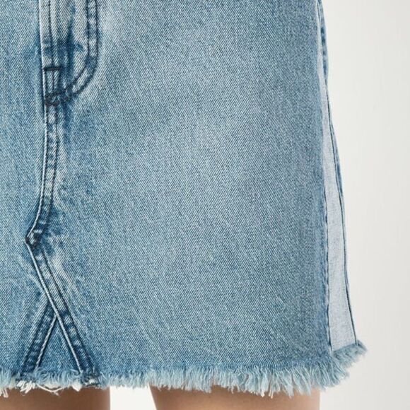 Nobody DENIM High Waisted Denim Mini Skirt Blue 30 - Picture 7 of 11